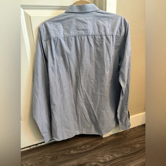 Armani Exchange AX Men’s Light Blue Button Up Casual Fit Size L - Picture 2 of 5